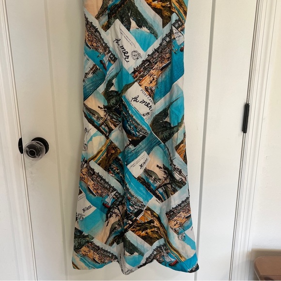 Anthropologie Maeve Printed Slip Dress - Picture 3 of 12